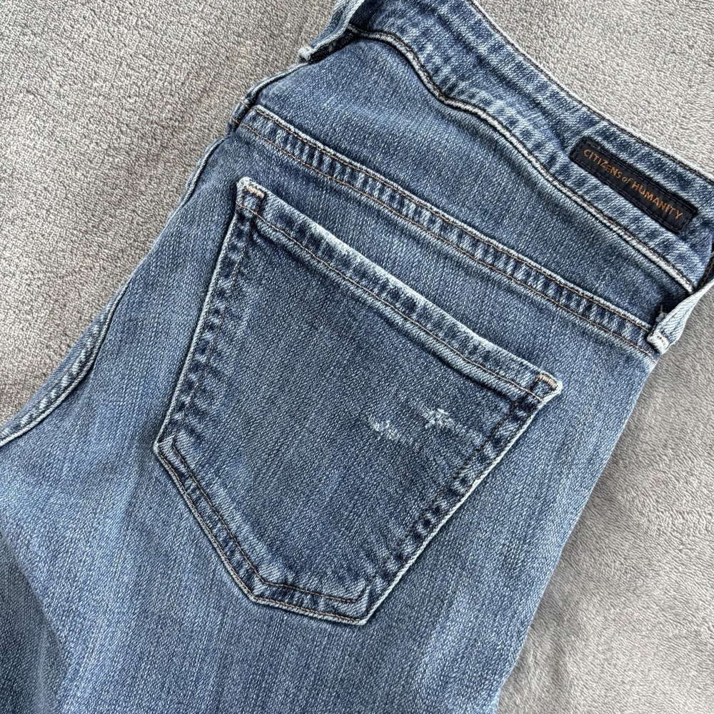 Citizens Of Humanity Blue Skinny Jeans